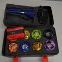 Gyro X Battling Blade Set, 12 Spinning Tops, 3 Launchers and 1 Grip with Storage Box, Kids Toys Birthday Gift Ideal for 6+ Years Old Boys