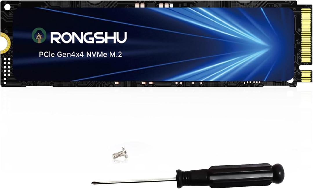 2TB NVMe SSD M.2 PCIe4.0 Gen 44, M.2 2280 Internal Gaming SSD, Seq. Read Speeds Up to 7,400 MB/s, SLC Cache 3D NAND TLC Internal Solid State Drive for PS5, High End Computing, Gaming (RP7000)