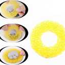 FATHER.SON Drain Hair Catcher, Sink Strainer Protector Stopper for Pop Up Drains Bathtub Washing Basin, Easy to Install and Use