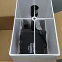 Set of 2 Modern Touch Control Table Lamps with 2 USB Ports, 22’’ Large Bedside Nightstand Lamps 3-Way Dimmable Desk Lamp With White Fabric Shade For Bedrooms Living Room Reading, 2 LED Bulbs Included