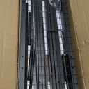 Kalrin Over-The-Toilet Storage Rack, 4-Tier Bathroom Organizer Shelf Over Toilet with Adjustable Shelf and Basket, Freestanding Space Saver Bathroom Shelves Above Toilet for Room (Vintage Brown)