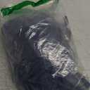 Sparkly Mesh Mini Maternity Dress Sheer Bell Sleeves Tie Back Pregnant Dresses Baby Shower Photoshoot Casual (Large, Blue)