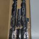 Emblem Overlays 6Pcs Compatible with Tacoma 20242025 ABS Plastic Badge Emblems Overlay 0411 with Strong Adhesive Matte Black