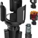 Car Cup Holder Expander, Car Cup Holder Expander, The stable and malleable bottom and arms are compatible with most cups, drinks and cars