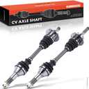A-Premium Pair (2) Front CV Axle Shaft Assembly Compatible with Bombardier Outlander (Max) 400/650/800 & Can-Am Outlander (Max) 400/500/650/800/800R, Driver and Passenger Side