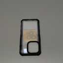 CENHUFO Privacy for iPhone 15 Pro Case, Full Body Phone Case with Built-in 9H Tempered Glass Privacy Screen Protector and Camera Lens Protector, Anti Peep Spy Shockproof Bumper Clear Cover - Black