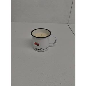 Blue Ridge Camper Mug Candle Vanilla Wild Honey 12 OZ