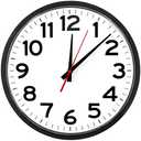 The Ultimate Wall Clock |12 Inch | Modern | Atomic | Analog | Home | Office | School | Gym | Indoor | Outdoor | Sets Automatically | Unbranded | Classic | Black | Battery Operated | Modern Décor