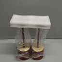 SAKRINGT 2 Pack Cordless Table Lamp Rechargeable,5000mAh Battery Operated Portable LED Table Light,Dimming Desk Lamp for Patio/Restaurant/Outdoor (Wood)