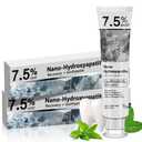 Hydroxyapatite Toothpaste for Advanced Enamel Protection & Tooth Strengthening, FluorideFree FluorideFree Formula with Gentle Mint, Fresh Breath, Reduce Tooth Sensitivity 2pcs, 2028.06.18