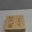 Dimmable Tubular led Bulb T45/T14, Warm White 2700k,60W Equivalent,Vintage Edison Style LED Filament Light Bulbs, E26 Medium Base 600LM, Pack of 6