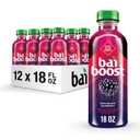 Bai Boost Buka Black Raspberry, Antioxidant Infused Beverage, 18 fl oz bottle (Pack of 12), Best By: 10/06/2026