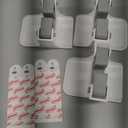 Command Broom and Mop Grippers, 3 Hangers and 6 Command Strips, Damage-Free Hanging Wall Mount Broom and Mop Holder, Household Cleaning Organizer for Christmas Decorations, Holds up to 4 lb