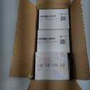 Mini Sticker Printer AHM2, Mini Thermal Printer with 3 Rolls Paper, Portable Bluetooth Inkless Printpods, Pocket Label Maker Suitable for Creative Kids DIY, Diaries, Photos, Study Notes -White