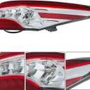labwork Right Outer Tail Light Replacement for Toyota Camry XSE XLE 2018-2020 Rear Tail Lamp Assembly 8155006730 TO2805136