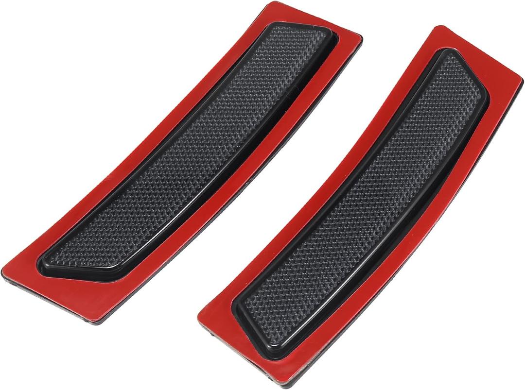 X AUTOHAUX Pair 63147295541 63147295542 Front Bumper Reflector Side Marker for BMW 320i 340i M3 2016-2018 Replace Original Reflector Smoky Black