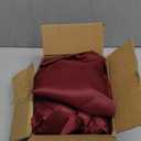Horbaunal 12 Pack Burgundy Satin Table Runner 12 x 108 Inch, Smooth Table Runners for Wedding Banquets Birthday Party