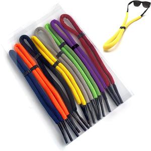 DECKER Floating Sunglass Strap 8 Pcs Pack Glasses Float Safety outdoor Eyeglass Rope for surfing Sailboat Swimming (Mix Color)