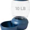 Petmate Replendish Feeder Automatic Cat and Dog Feeder, Pearl Peacock Blue, 10 LB, Made in USA, Pear Peacock Blue 