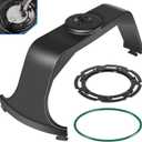 911-245 Fuel Tank O-ring, LO164 Fuel Tank Lock Ring & 6599 Fuel Tank Lock Ring Wrench Tool for Buick Cadillac Chevrolet Dodge Ford GMC Hummer Isuzu Jeep Lincoln Mazda Pontiac Ram Saab Saturn Suzuki