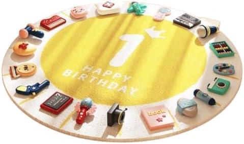 Zhuazhou 抓周20 PCS Doljabi Korean돌잡이Zhuajiu Set Items Chinese Traditional Gifts 1 Year Old Birthday Set Chinese Doljanchi Items Dohl Korean Birthday Ceremony 1st Korean Birthday (Girl)