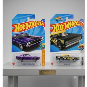 Hot Wheels 2 Pieces Dodge And Small Bloc