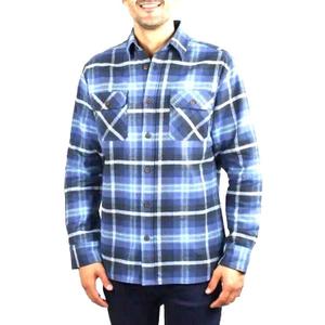 Jachs Men's Flannel and Thermal Long Sleeve Henley M