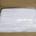 10 Pack White Round Tablecloths, 120 Inch Stain Resistant and Wrinkle Polyester Fabric Washable Table Clothes Cover for Kitchen Dining, Wedding, Reception Banquet, Birthday Party, Buffet Restaurant