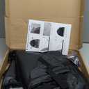 IGAN Small Inverter Generator Tent Cover While Running, Compatible for Honda and Most 1000~2300 Watts Generators, Portable Outdoor All-Weather Tarpaulin Cover for Rain, Black