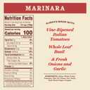 Rao's Homemade Marinara Sauce, 24 oz, All Purpose Tomato Sauce, Pasta Sauce, Carb Conscious, Keto Friendly, All Natural, Premium Quality, With Italian Tomatoes & Olive Oil (EXP 11/17/28)