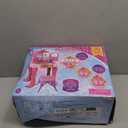 Toddler Vanity Magic Makeup Set Table & Chair Girl Toy Automatically Mirror with Music Light Pink Toys for 2 3 4 Year Old Girl Hair Salon Pretend Play Princess Dress Up Playset Valentine Gift Age 3-5