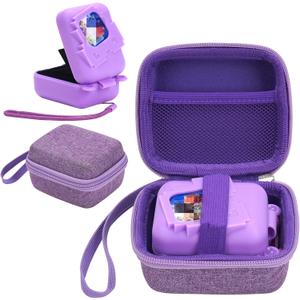 YouKnow Travel Case and Silicone Cover for Bitzee Disney Interactive Toy Digital Pet and Accessories Protective Case (Purple)