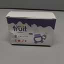 2 Pack Silicone Baby Fruit Feeder with Mini Freezer Tray, Breastmilk Popsicle Molds for Baby Teething Relief, Fresh Food Feeder for Safe Infant Self Feeding, Extra Food Pouches (Blue/Green)