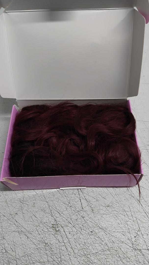 AISI HAIR Long Wavy Brown with Blonde Highlight Lace Hairline Wigs for Women, Middle Part Synthetic Heat Resistant Wig for Daily Party-26 Inch