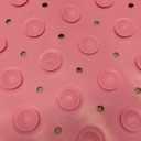 Linoows Bathtub and Shower Mats, Extra Long Non-Slip Bath Tub Mat 39 x 16 Inch, Machine Washable Bathmat with Suction Cups & Drain Holes for Bathroom Floor, Pink