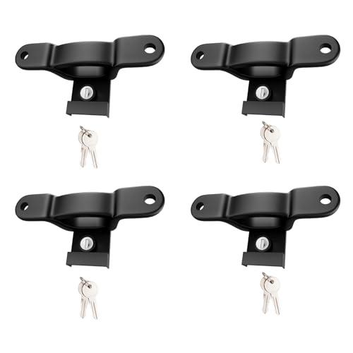 Forccord Custom Fit for Tie Down Anchors F150 F250 F350 2015-2022 2023 2024 2025 2026 Truck Bed Tie Downs Replace# FL3Z-99000A64-B Bed Tie Downs for Truck-4 Pack Replacement Accessories