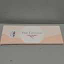 SARLA Invisible Wire Hair Extensions with 3 Clips Long Synthetic Wavy Curly Hairpiece Adjustable Transparent Headband for Women 18 Inch Black Brown