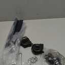 Upgraded Wheel Alignment Tool with 2 Measuring Tapes, Car Alignment Tool Kit, Automotive Toe Alignment Tool for Home Use, Compatible with More Vehicle Models, Black, Toe Plates