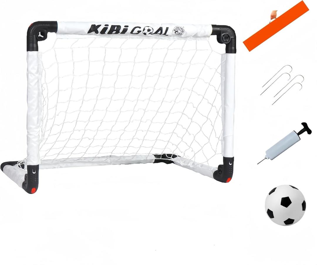 Soccer Goal, Small Foldable Goal for Kids, Kids Goals for The Backyard/Indoor/Outdoor, Mini Soccer Toys Gifts for Children