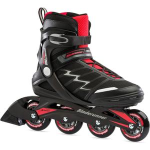 Bladerunner by Rollerblade Advantage Pro XT Men's Adult Fitness Inline Skate, Black and Red, Inline Skates, 11