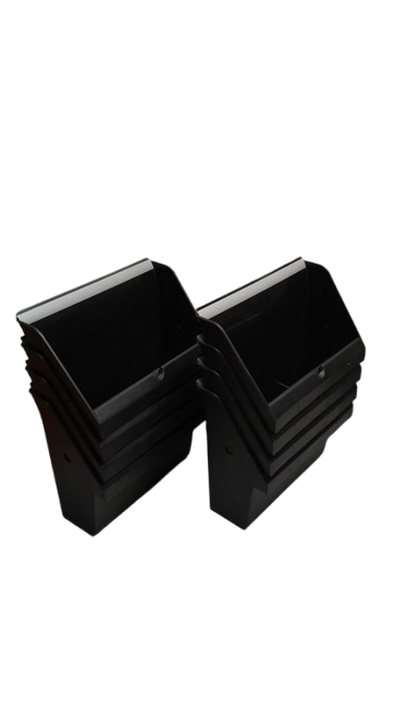 8 Pack Black Broom And Dust Pan Sets For Brooms (Brush not Included)