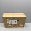 16x9 Extra Deep Shadow Box Display Case with 4 Removable Shelves Large Wooden Shadow Box Frame for Figurines & Collectibles Deep Shadow Box with Magnetic Front Loading Door