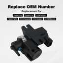 WMPHE Turbocharger Boost Solenoid Valve Compatible with BMW 135i 228i 428i 528i 535i 550i 640i 650i 740Li M5 M6 X1 X4 X5 X6 Z4 Replacement for 11747626351 7.00887.21.0 11747584628 Pressure Converter