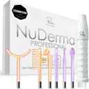 NuDerma Professional Skin Therapy Wand - Portable Skin Therapy Machine with 6 Neon & Argon Wands  Boost Your Skin  Clear Firm & Tighten