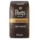 Peet's Coffee, Medium Roast Ground Coffee - Big Bang 18 Ounce Bag