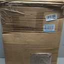 2 Pack 76 x 22 x 4.7" Waterproof Chaise Lounge Chair Cushion Outdoor Black