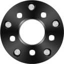 OCPTY 2PCS 5x4.5 to 5x5.5 Wheel Spacers 1.25" Wheel Adapters 1/2" Studs 73mm Center fit for 1982-1990 for Ford for Bronco / 1992-2007 for Ford for Crown Victoria / 2007-2011 for Ford for Edge