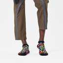 Happy Socks Unisex 3-pack Star Low Socks (Medium-Large, Black)