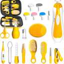 Baby Healthcare and Grooming Kit, Portable Baby Safety Care Set, Baby Essentials kit for Newborn(Yellow 20 in 1)