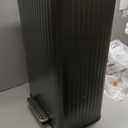 SONGMICS Trash Can, 13 Gallon (50 L), Stainless Steel, with Lid, Pedal